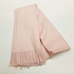 Sky Cashmere Virgin Wool Pink Scarf alternative image