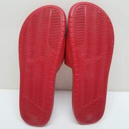 Nike Red Slide Flip Flops alternative image