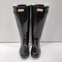 Hunter Black Rain Boots sz: Mens  5 & Womens 6