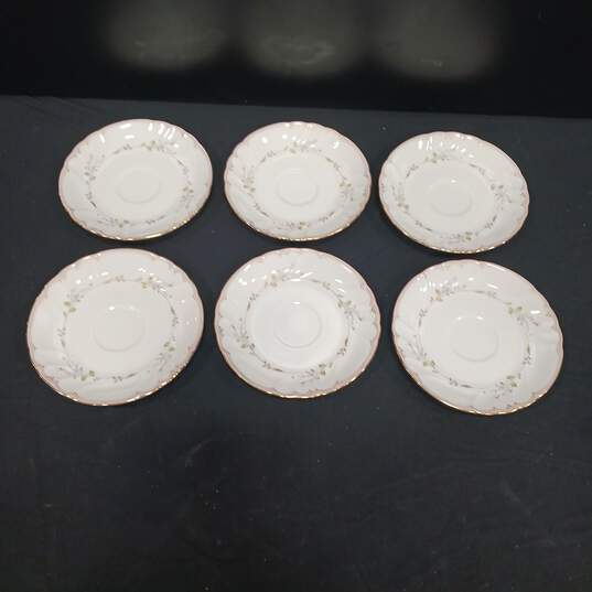 Mikasa Fine Ivory  China  3 Tea Cups and 6 Saucers image number 2
