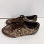 Michael Kors Women's Brown Monogram Leather/Textile Shoes Size 5M image number 3