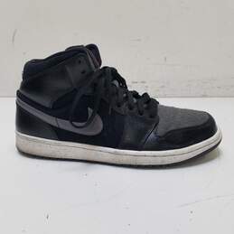 Air Jordan 1 Retro Mid SE Winterized Men's Shoes Black Size 8.5