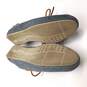 Clarks Men's Blue & Brown Leather Loafers Size 9.5 image number 6