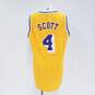 Adidas Hardwood Classic L.A. Lakers Byron Scott #4 Gold Jersey Sz. XL image number 2