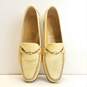 Escada Embossed Loafer Women's Sz 10 Yellow image number 7