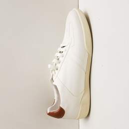 Zara Men's White Leather Sneakers Size 12