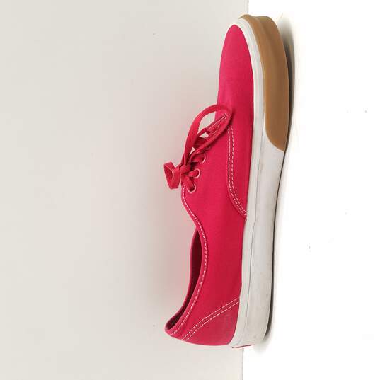 Vans Men's Red Authentic Gum Bumper Shoes Size 11.5 image number 1