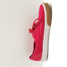 Vans Men's Red Authentic Gum Bumper Shoes Size 11.5
