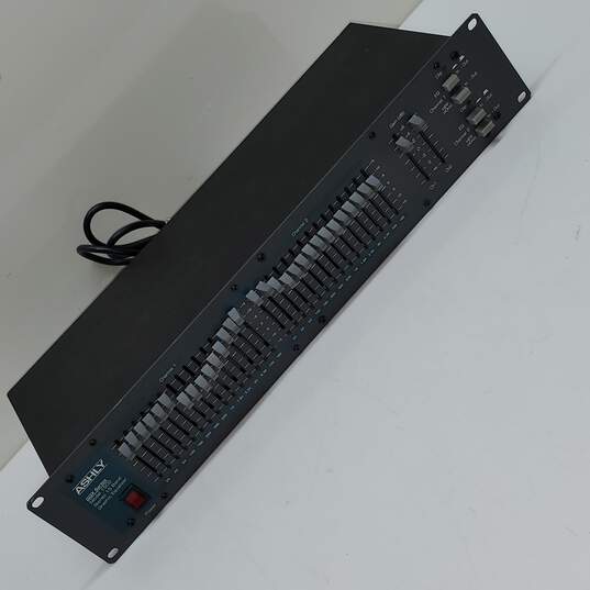 Untested Ashly GQX Series Model 1502 Stereo 15 Band Graphic Equalizer P/R image number 4