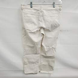 Tommy Bahama Women's White Denim Crop Jeans Size 8 alternative image