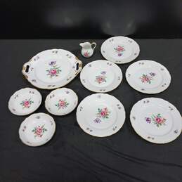 Bavaria Germany Set of Assorted China Plates & Serving Dishes