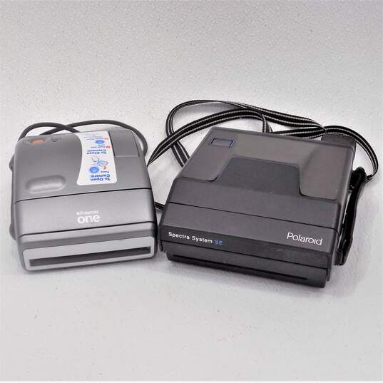 VTG Polaroid One 600 & Spectra System SE Instant Film Cameras image number 1