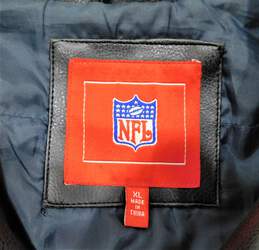 NFL Chicago Bears Leather Jacket Size Men's XL alternative image