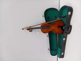 Violin With Bow In Hard Case