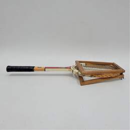 Vintage Spalding Pancho Gonzales Tournament Wood Tennis Racquet W/ Guard alternative image