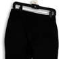 Womens Black Stretch Flat Front Pockets Skinny Leg Pull-On Ankle Pants XS image number 4