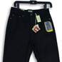 NWT Levi's Strauss & Co. Womens 512 Black Denim Dark Wash Skinny Leg Jeans Sz 8 image number 3