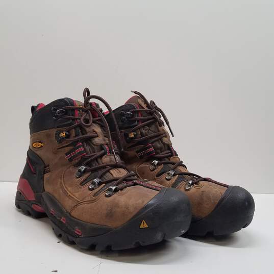 Keen Leather Work Boots Men US 9 image number 3