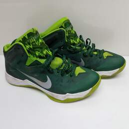 Nike Hyper Quickness Green Basketball Shoes