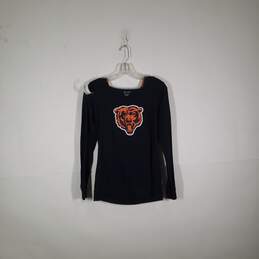 Womens Chicago Bears Team Apparel Football-NFL Pullover Hoodie Size Small