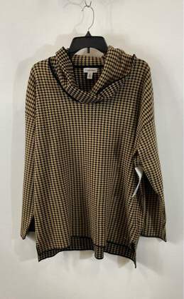 Calvin Klein Houndstooth Sweater - Size Large