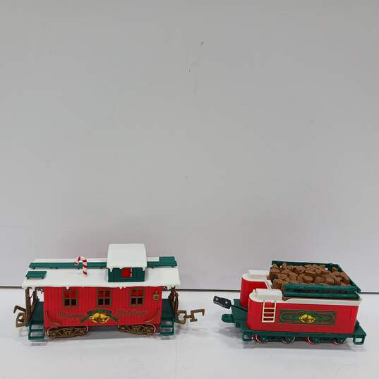 New Bright Holiday Express Train Set IOB image number 6