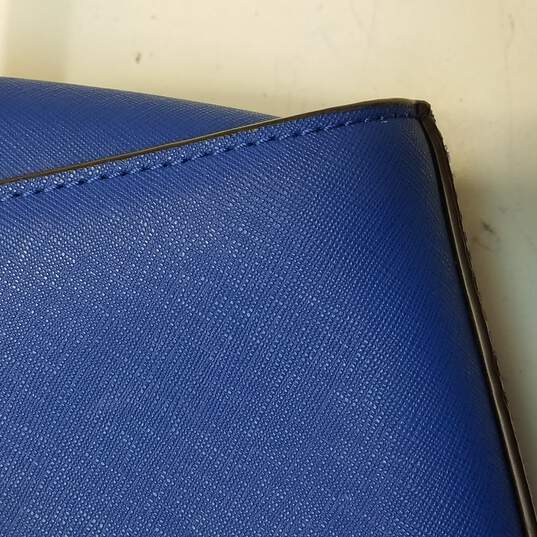 Buy the Michael Kors Blue Crossbody Bag | GoodwillFinds