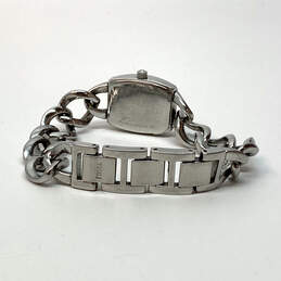 Designer Fossil Silver-Tone Stainlesss Steel Chain Strap Analog Wristwatch alternative image