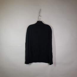 NWT Mens 1/4 Zip Mock Neck Long Sleeve Pullover Sweater Size Large alternative image