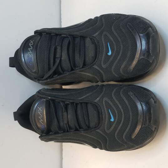 Nike Air Max 720 Just Do It Black Youth Shoes Size 5Y image number 6