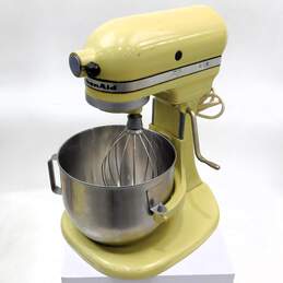 Vintage Kitchen Aid Hobart K5-A Stand Mixer Heavy Duty 10-Speed Beige