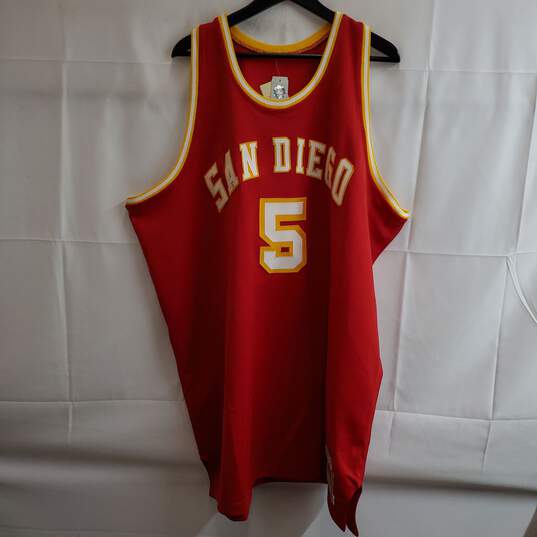 Mitchell & Ness San Diego Basketball Jersey Sz 56 image number 1