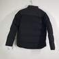 Mens Regular Fit Long Sleeve Pockets Full-Zip Puffer Jacket Size Large image number 2