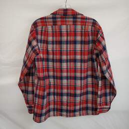 Pendleton Woolen Mills Wool Full Button Up Flannel Shirt Size M alternative image