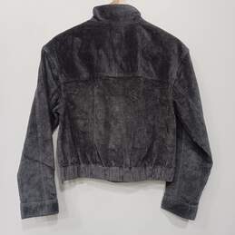 Pact Women's Grey Corduroy Jacket Size Medium alternative image