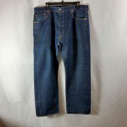Levi Strauss Men Blue 501 Jeans Sz W38 L30