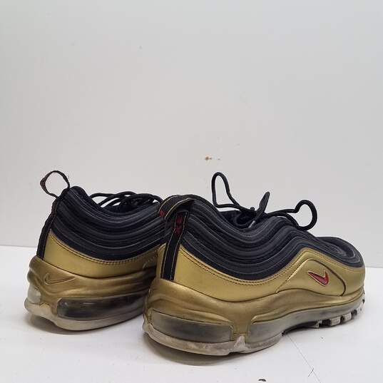 Nike Air Max 97 QS B-Sides Metallic Gold Athletic Shoes Men's Size 11.5 image number 4
