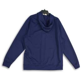 Fila Mens Navy Blue Kangaroo Pocket Long Sleeve Pullover Hoodie Size L alternative image