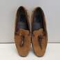 UGG 1090212 Bel-Air Tan Nubuck Leather Venetian Moccasins Loafers Shoes Men's Size 12 M image number 6