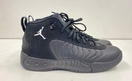 Jordan Black Sneaker Casual Shoe Teens 8
