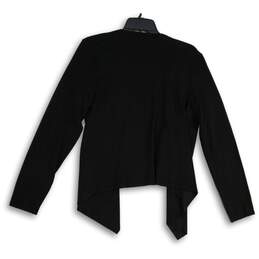 INC International Concepts Womens Black Open Front Cardigan Sweater Size L alternative image