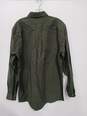 Men's Carhart Green Button Up Shirt Size L image number 2
