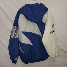 Vintage Logo Athletic Pro Line NFL Dallas Cowboys Full Zip Hooded Jacket Size L alternative image