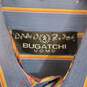 Bugatchi Uomo Men Blue Long sleeve Button Up Shirt sz M image number 2