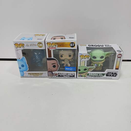 Bundle of 3 Assorted Funko POP! Figures w/Boxes image number 1