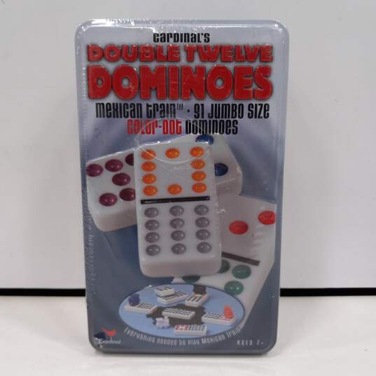 Cardinal's Double Twelve Domino Set Factory Sealed image number 1