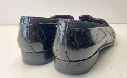 Bally Black Patent Leather Casual Loafers Men's Size 9 image number 5