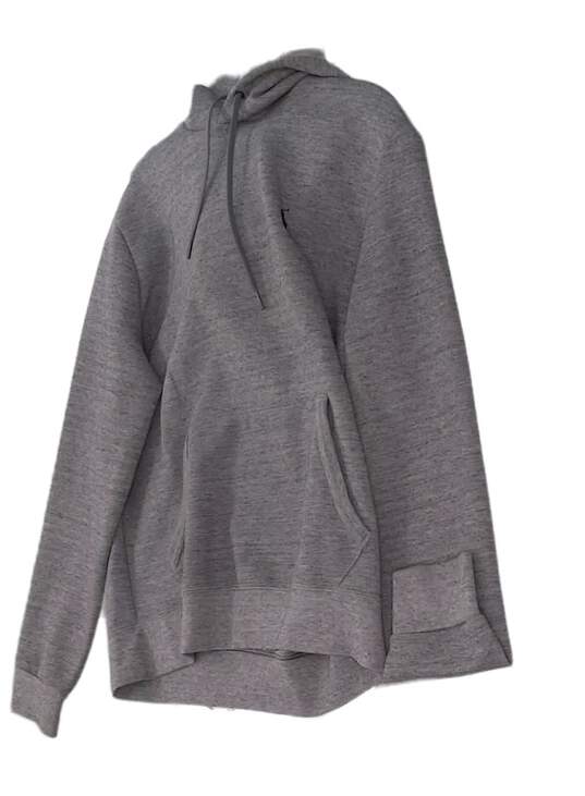 Ralph Lauren Womens Gray Long Sleeve Draw String Casual Pullover Hoodie Size M image number 1