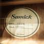 Samick Brand LW-015 Model Wooden 6-String Acoustic Guitar w/ Soft Gig Bag image number 4