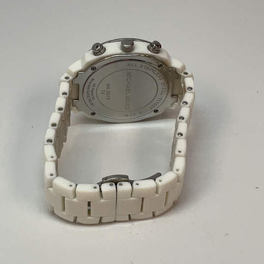 IOB Designer Michael Kors MK-5079 Round Dial Chronograph Analog Wristwatch image number 3